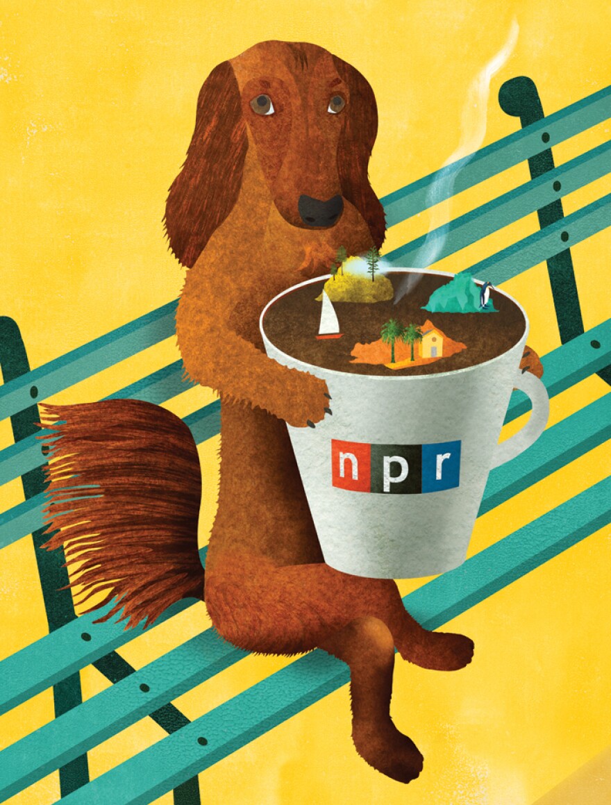 Ellen Weinstein's art for the NPR Wall Calendar.