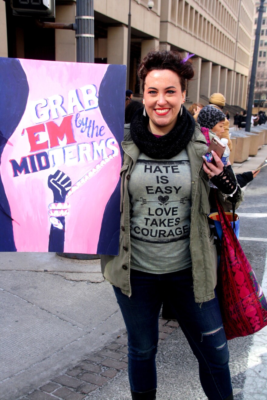 March for our lives protestor-DC