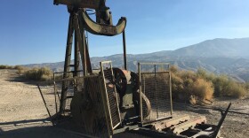 One of the oil wells that will be removed from the Carrizo Plain National Monument