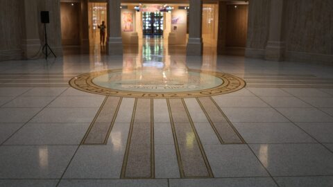 Three New Mexico House Republicans on July 7, 2026, urged Democratic Gov. Michelle Lujan Grisham to convene lawmakers to eliminate the state’s personal income tax. (Patrick Lohmann/Source NM)