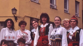 Estonian chorale group in Tallin.