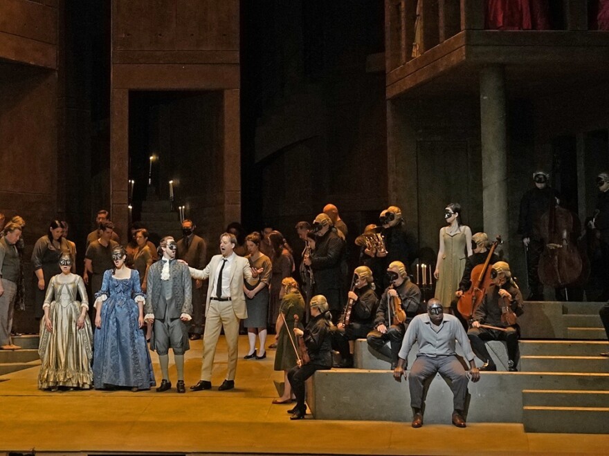 A scene from Mozart's "Don Giovanni."