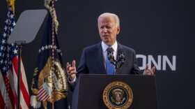 President Joseph R. Biden at dedication of The Dodd Center for Human Rights at UConn.