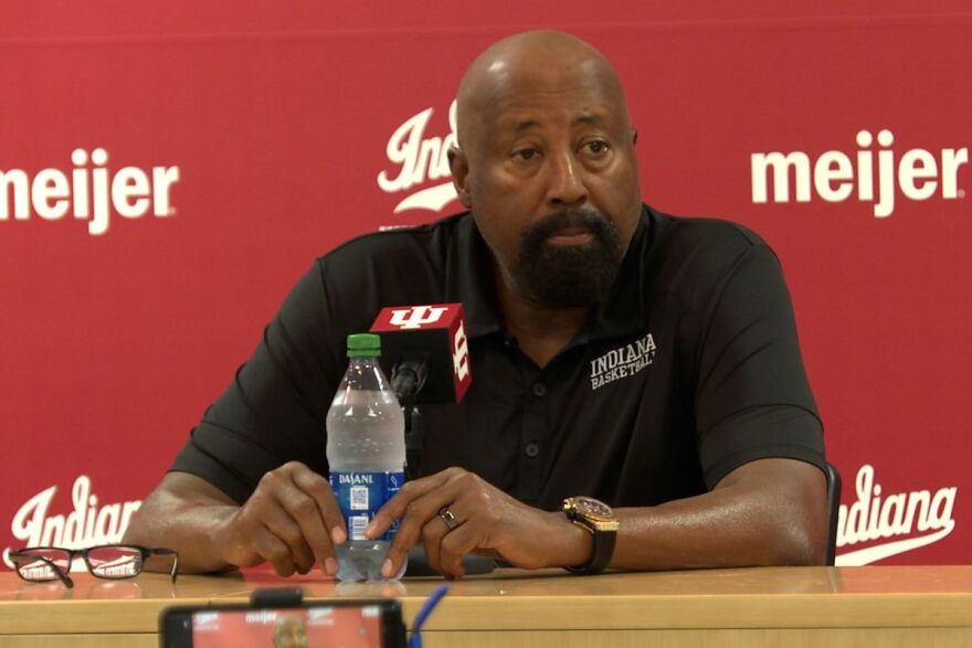 IU announced Friday men's basketball coach Mike Woodson would be stepping down at the end of this season.