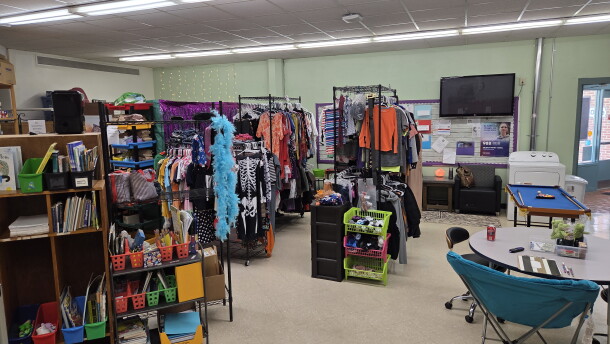 The Family Resource Center at Mount Gilead Elementary School.