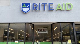 A closed Rite Aid pharmacy.