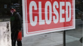 A store in New York City stands closed as the coronavirus pandemic continues in the U.S. (Spencer Platt/Getty Images)