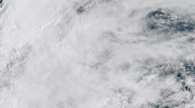 NOAA imagery of the Hawaiian Islands on Apr. 9 at 8:20 a.m.