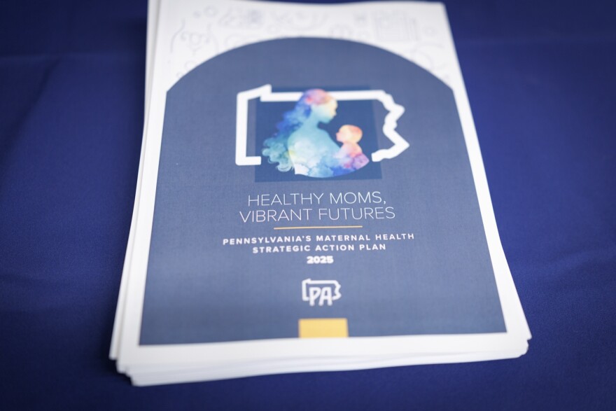 The Shapiro Administration, members of the Pennsylvania General Assembly and maternal health advocates unveil the Commonwealth's Maternal Health Strategic Action Plan, entitled 'Healthy Moms, Vibrant Futures' at Hamilton Health Center. The new report outlines work in progress and ongoing strategies developed based on feedback from women across Pennsylvania to combat high rates of maternal mortality, especially among Black women, and to alleviate barriers pregnant women in Pennsylvania experience getting the prenatal and postpartum care they and their children need to live healthier lives.