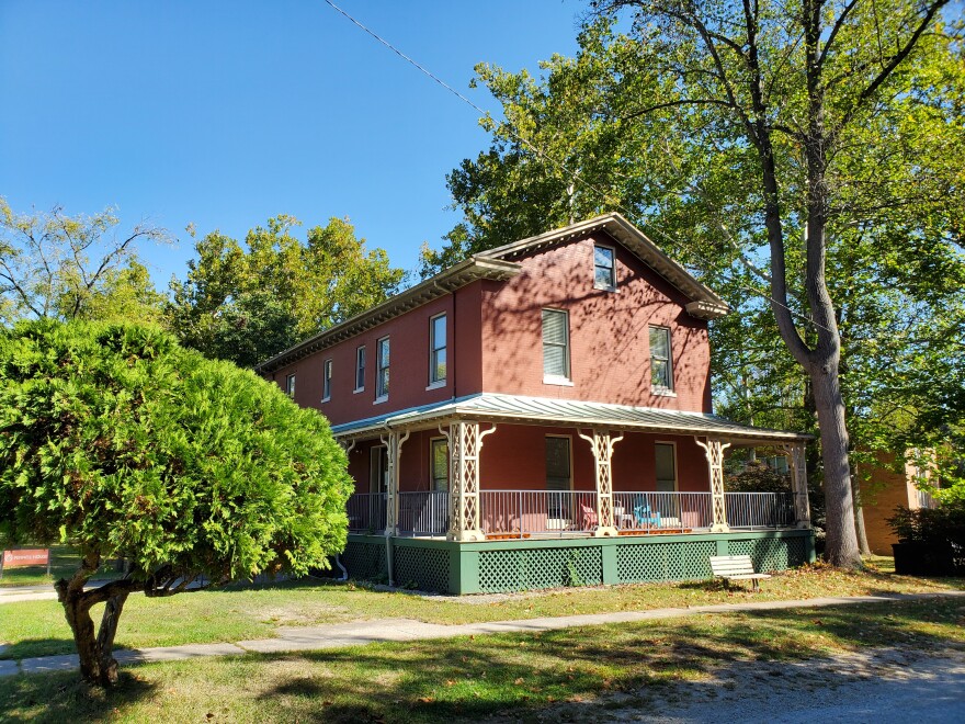 Pennell House on the Antioch College campus, where the new Plan B Tree is located.