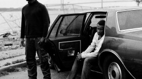 Isaiah Washington (left) plays a sort of fatal father figure to Tequan Richmond's Lee in <em>Blue Caprice.</em> The characters are inspired by the so-called Beltway snipers, who killed 10 people in and around Washington, D.C., in 2002.