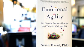 "Emotional Agility," by Susan David. (Robin Lubbock/WBUR)