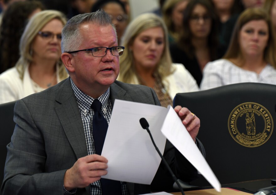 FRANKFORT, Feb. 16 -- Sen. Danny Carroll, R-Benton, presented Senate Bill 80 an Act relating to public safety in the Senate Committee on Judiciary.