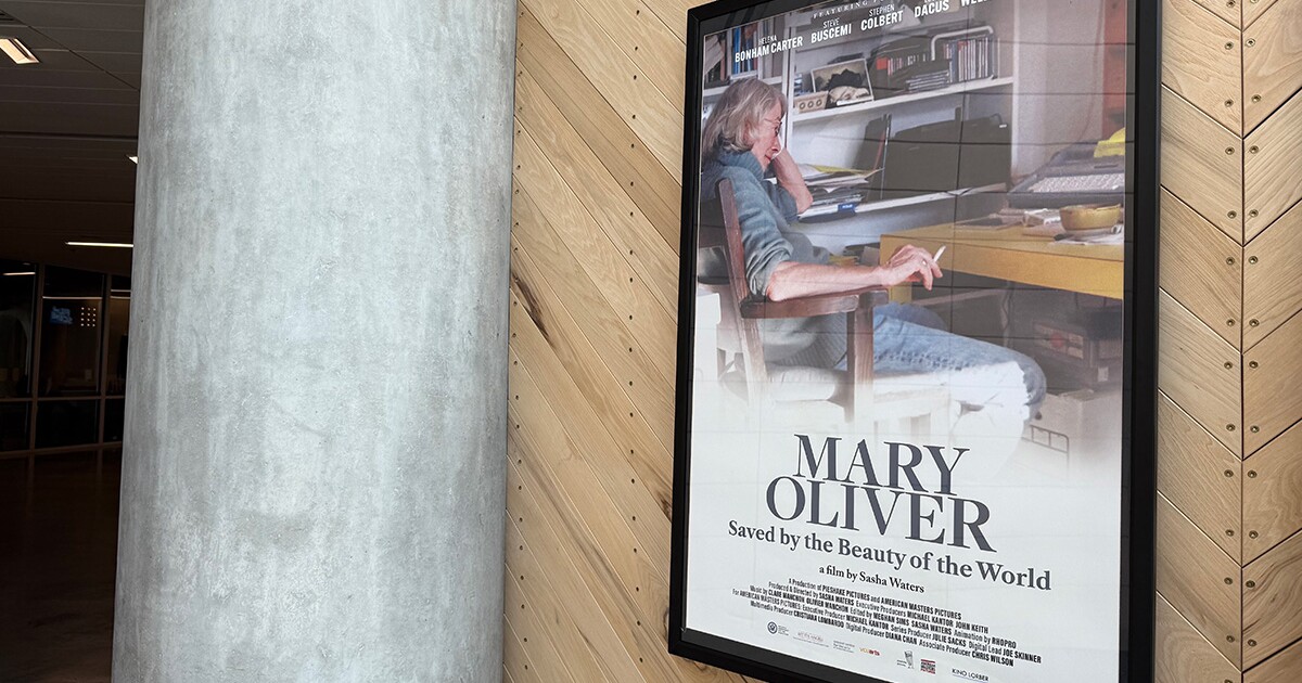 A new documentary from Iowa-connected director paints a portrait of Mary Oliver