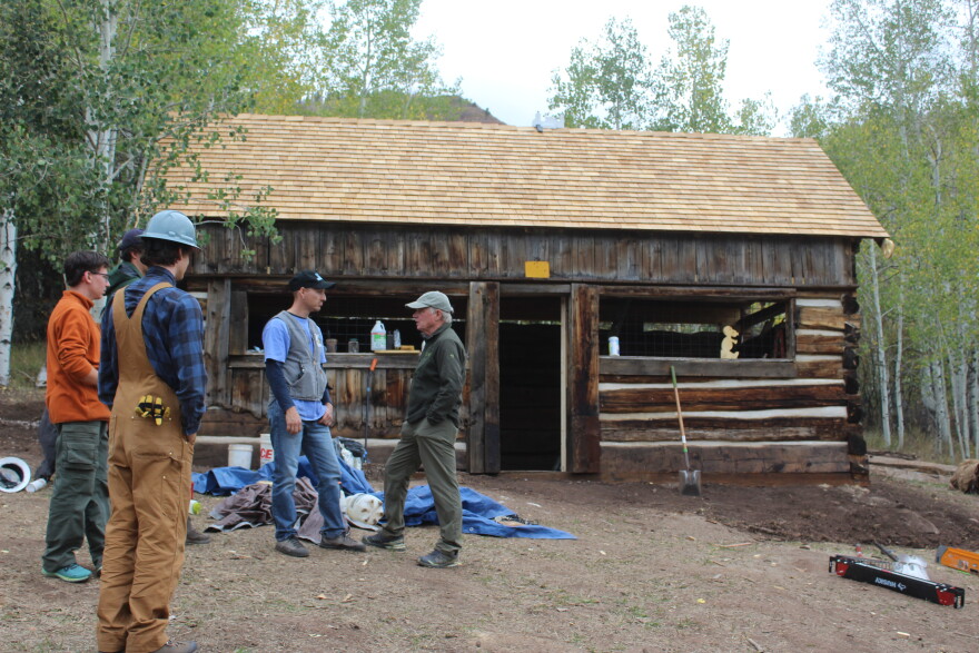 The Hunter Creek Historical Foundation wrapped up restoration efforts at the Koch Homestead site in the Hunter Creek Valley on Thursday, Sept. 24, 2026.
