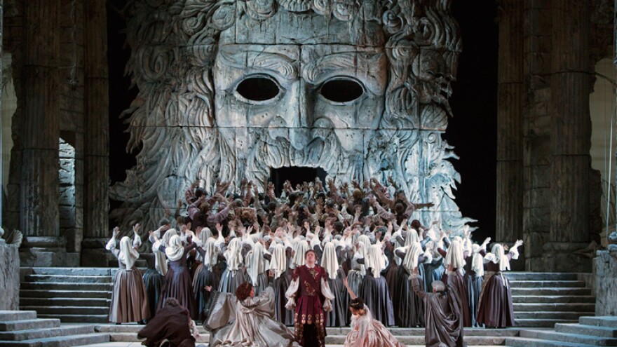 Mozart's opera 'Idomeneo,' in a Met Opera production from fall 2022.