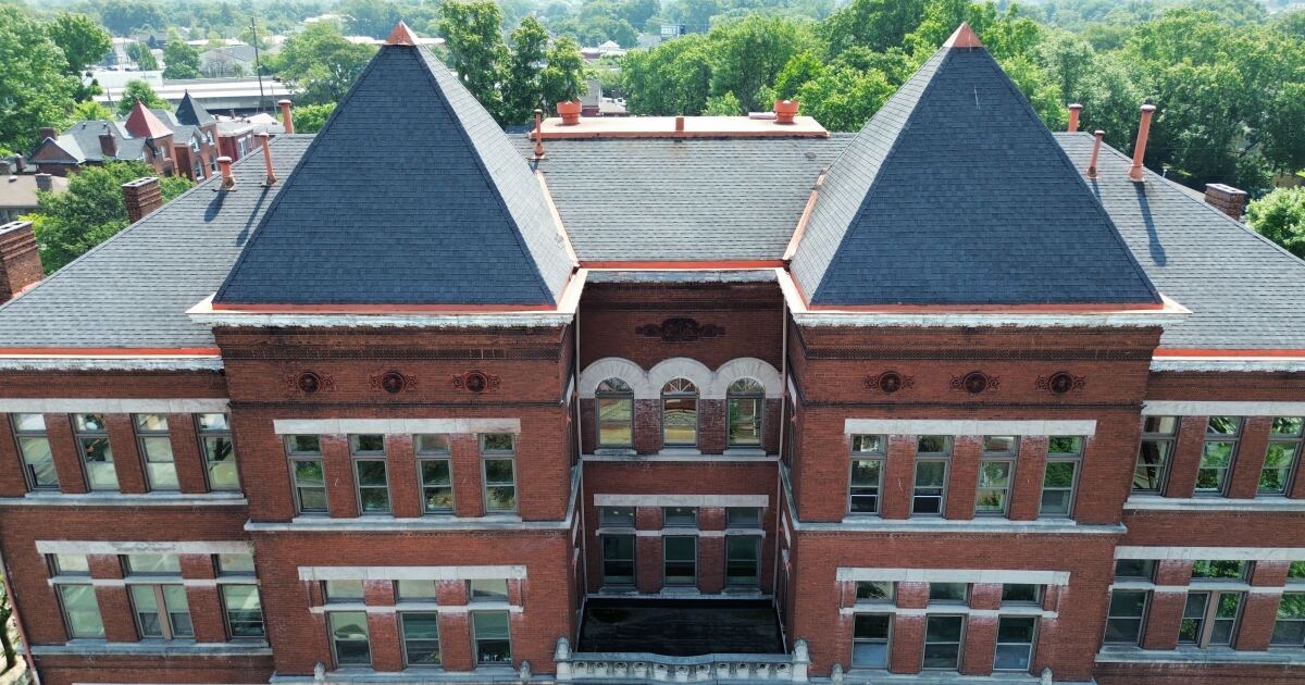 Curious Louisville: Who are those faces on the old Manual High School?