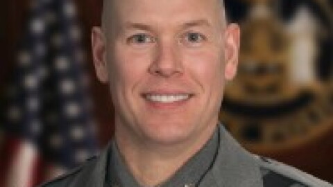 This is a head shot of Lt. Col. Jared Duffy in uniform. 