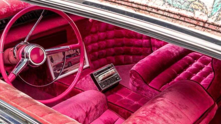 The inside of the Gypsy Rose.  (Courtesy of the Petersen Automotive Museum)