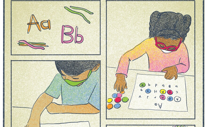 "I want to make sure they're getting the skills, the care, the love they need, first. Then I can teach them what they need to know to function in a classroom."