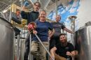 The Brew Kettle's brew crew - Kevin Bowen, Cara Baker, Sarah Jackson and Joe Berry - on July 22, 2026.