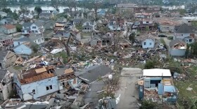 Tornado damage in Menasha