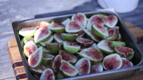 An abundance of figs.