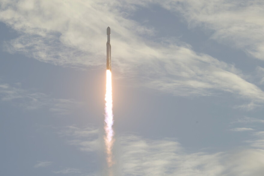 Roman begins its three-month journey to its new home about a million miles from Earth after launching Sunday from the Kennedy Space Center.