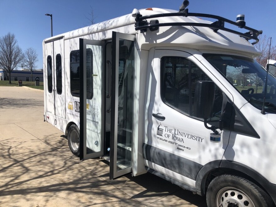 The University of Iowa Driving Safety Research Institute is conducting research into automated driving. The institute has the first federally-funded program to focus on driverless cars on rural roads.