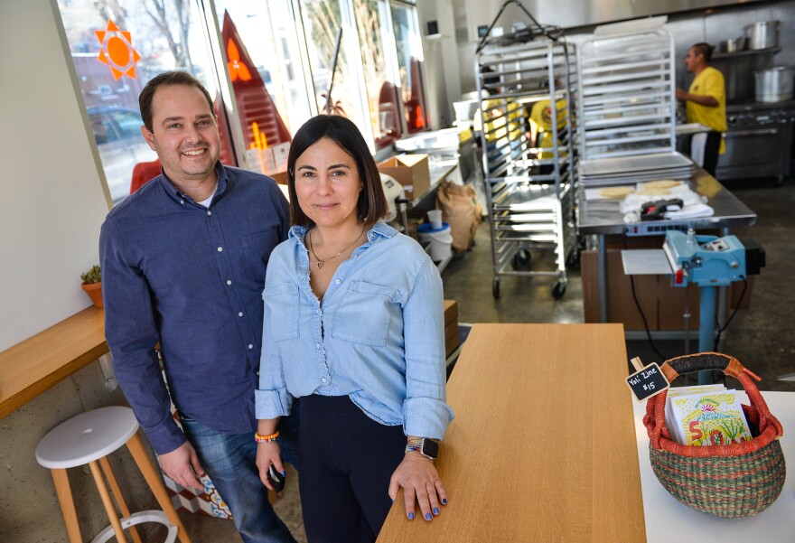 Yoli Tortilleria owners Mark and Marissa Gencarelli have been named finalists in the outstanding bakery category in the James Beard Awards.