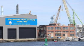 Portsmouth Naval Shipyard in Kittery, Maine.
