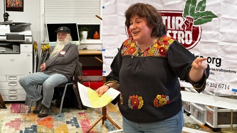 Leticia Zavala is a coordinator with nonprofit It's Our Future, or El Futuro Es Nuestro.