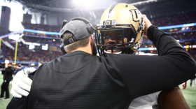 UCF defeated Auburn in the Peach Bowl New Years Day. Photo: UCF Football