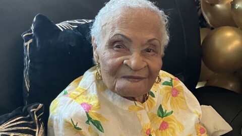 Viola Fletcher celebrates her 110th birthday on Friday, May 10, 2024.