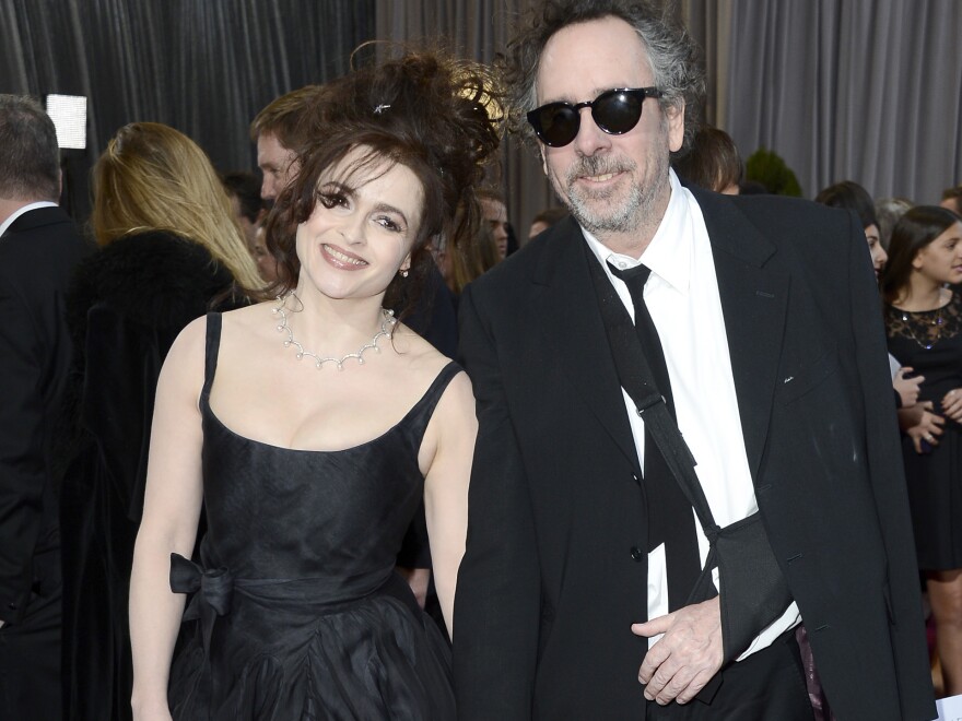 Helena Bonham Carter and Tim Burton