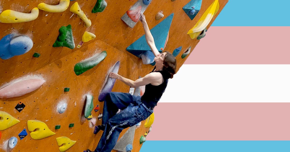 This Albuquerque rock climbing group takes trans and nonbinary people to new heights