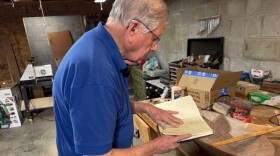 Ronnie McWhorter keeps a journal about all the dough bowls he makes