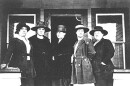Mayor Grace Miller, third from left, and the Jackson Town Council, 1921.