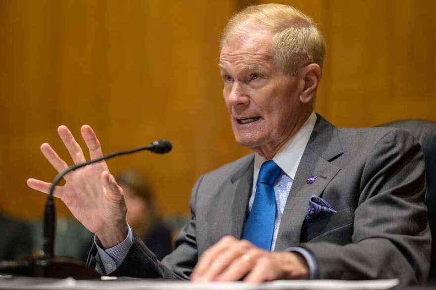 NASA Administrator Bill Nelson testifies before the Senate Appropriations’ Commerce, Justice, Science, and Related Agencies subcommittee during a hearing on NASA’s budget request, Tuesday, June 15, 2021, at the Dirksen Senate Office Building in Washington. Photo: NASA/Bill Ingalls