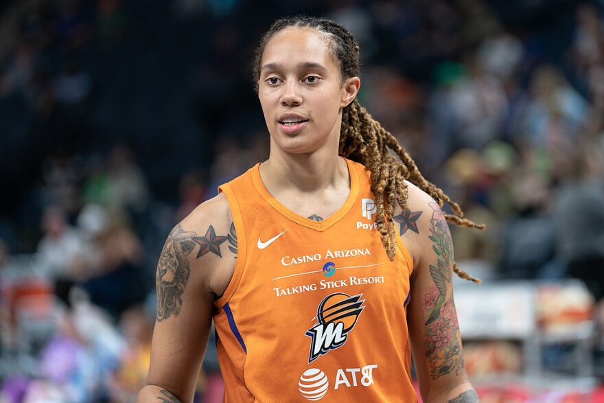 Phoenix Mercury star Brittney Griner has been detained in Russia since February.