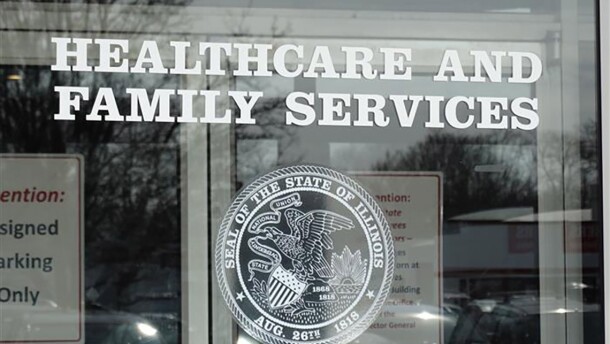 The Illinois Department of Children and Family Services office is pictured in downtown Springfield. 