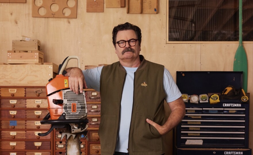 Actor and Woodworker Nick Offerman