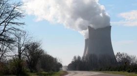 The Byron Generating Station, owned by Constellation Energy, is pictured in Ogle County.