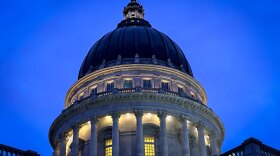 The Forward Party of Utah will have its first lawmaker serving during a general session at the Utah Capitol, pictured here, Dec. 9, 2025. Emily Buss will serve out the remainder of Daniel Thatcher’s term in the Senate, and the party hopes to hold onto that seat in the 2026 midterms.