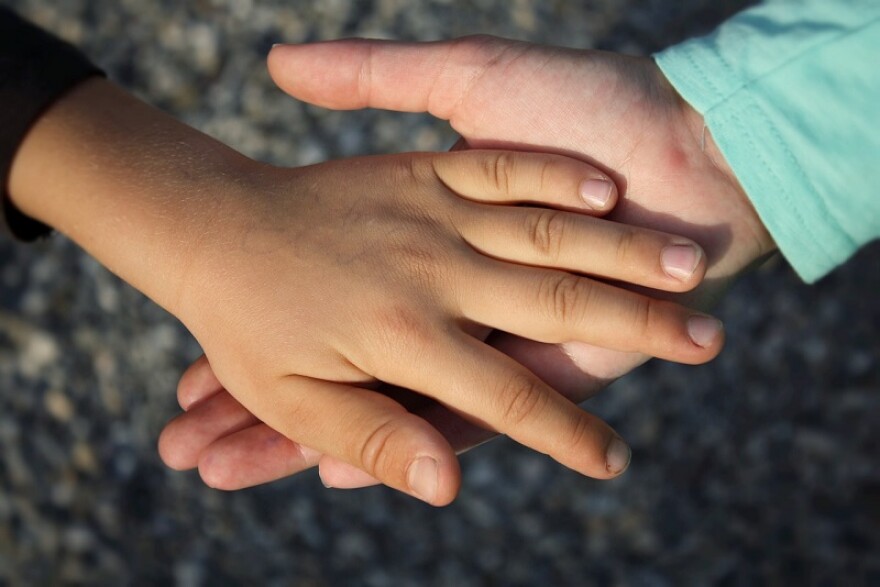 stock photo of "helping hands"