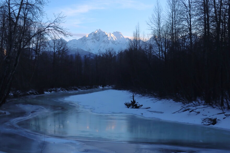 Critics of the Palmer Project say it threatens the Chilkat river and broader watershed, pictured above in March 2026.