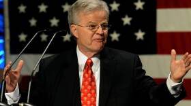Former Louisiana Gov. Charles Elson 'Buddy' Roemer, III speaks at the Iowa Faith & Freedom Coalition Event, Monday March 7, 2011 in Waukee, Iowa. Roemer had been willing to run for president as the candidate with Americans Elect.