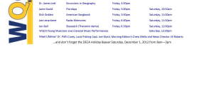 WQCS Open House 