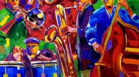 "Hot Cuban Jazz" by artist Debra Hurd