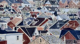 “Squirrel Hill”, (101/2 x14 Matt)(16x20frame) landscape